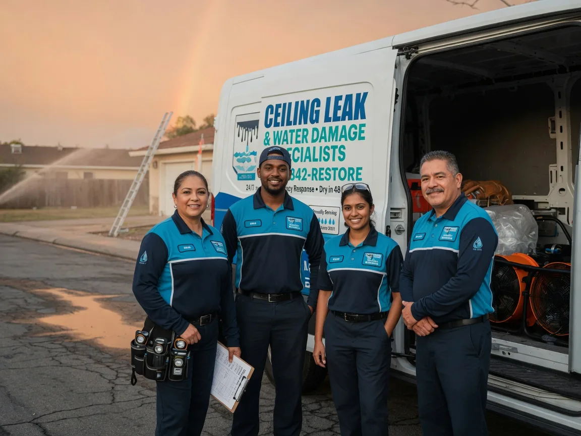 Ceiling Leak Cleanup company in Ector, TX